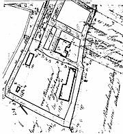 Rittergut Preut als zweiteilige Wasserburg